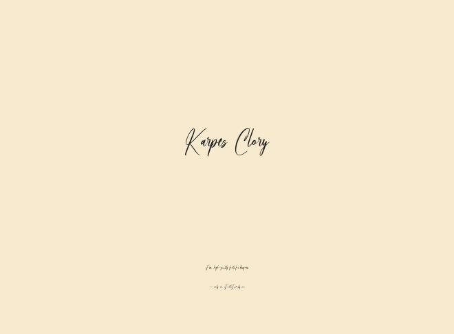 Karpes Clory Font