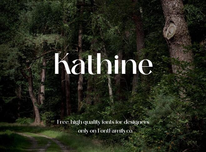 Kathine Font