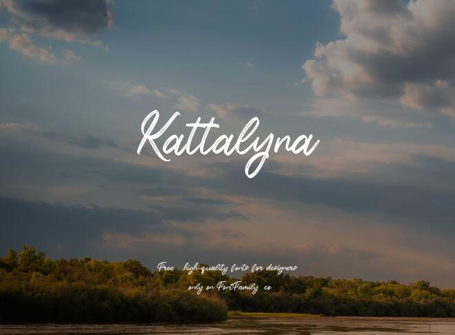 Kattalyna Font