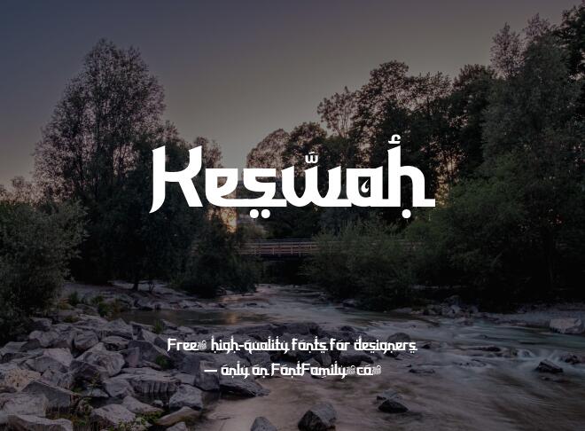 Keswah Font