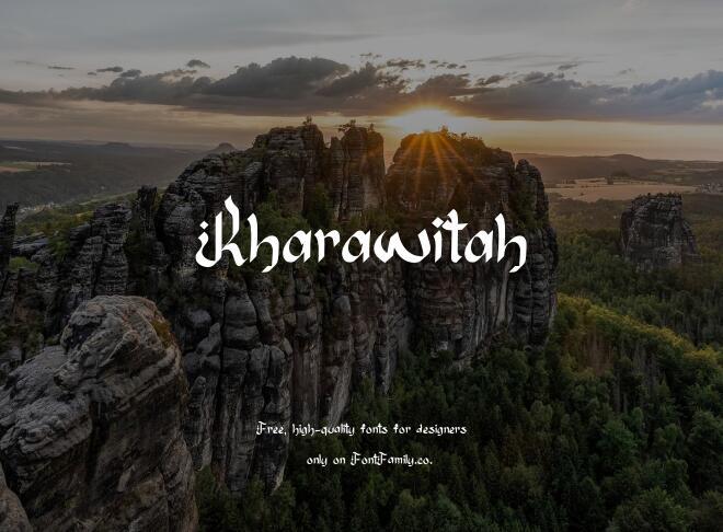 Kharawitah Font