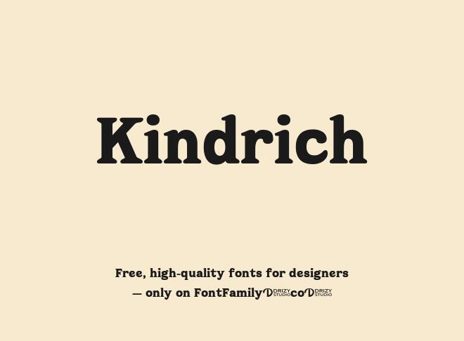 Kindrich Font