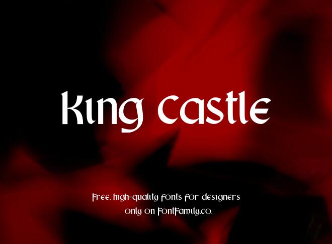 King Castle Font