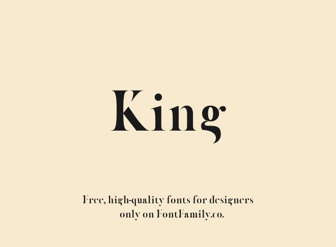 King Font