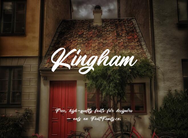 Kingham Font