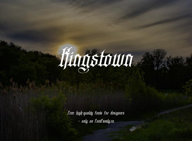 Kingstown Font
