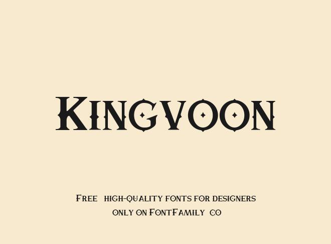 Kingvoon Font