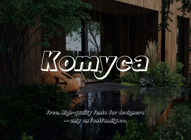 Komyca Font