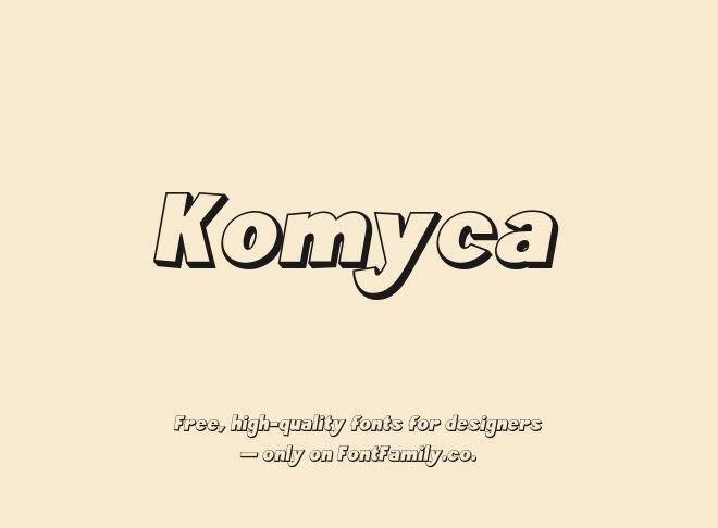 Komyca Font