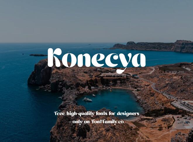Konecya Font