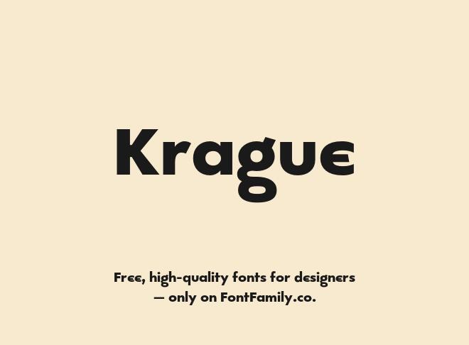 Krague Font
