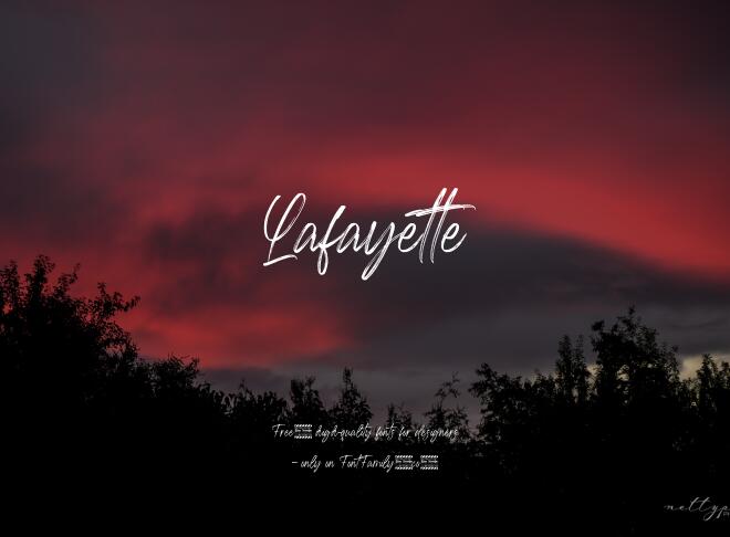 Lafayette Font