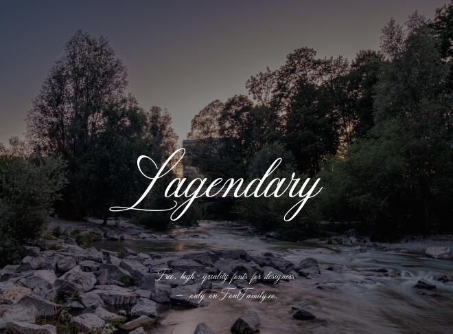 Lagendary Font