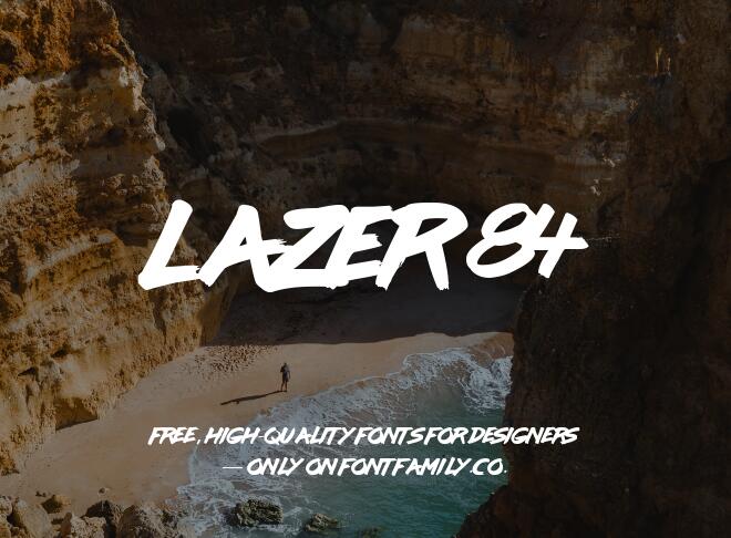 Lazer 84 Font
