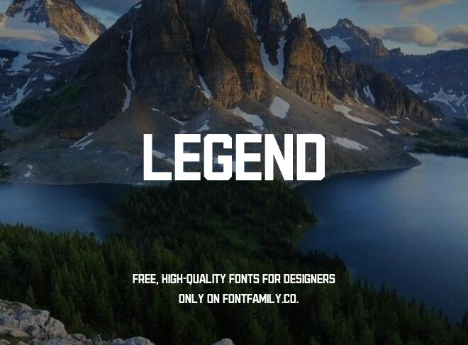 Legend Font
