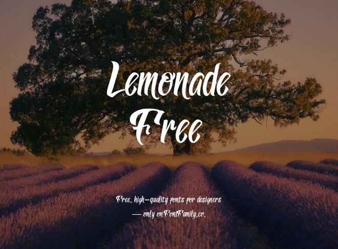 Lemonade Free Font