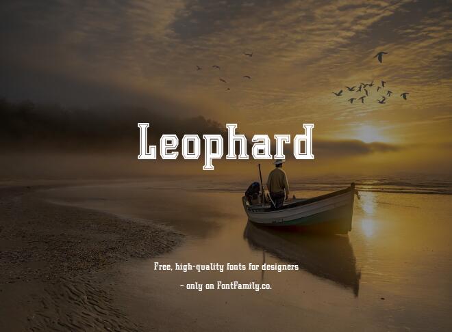 Leophard Font