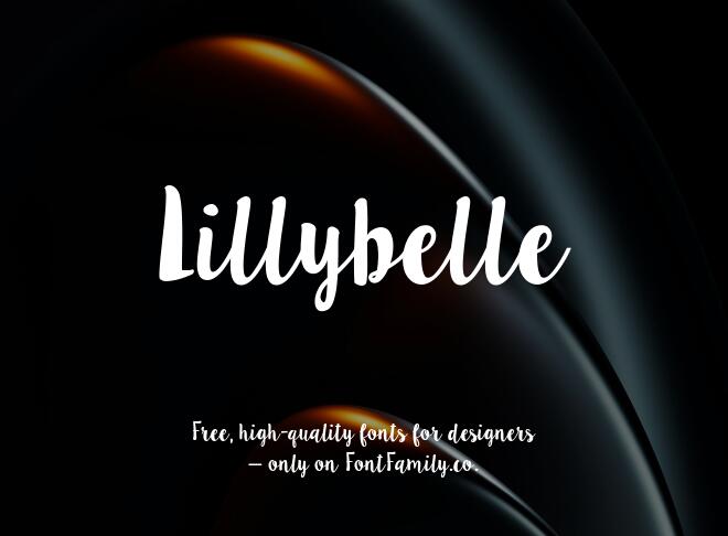 Lillybelle Font