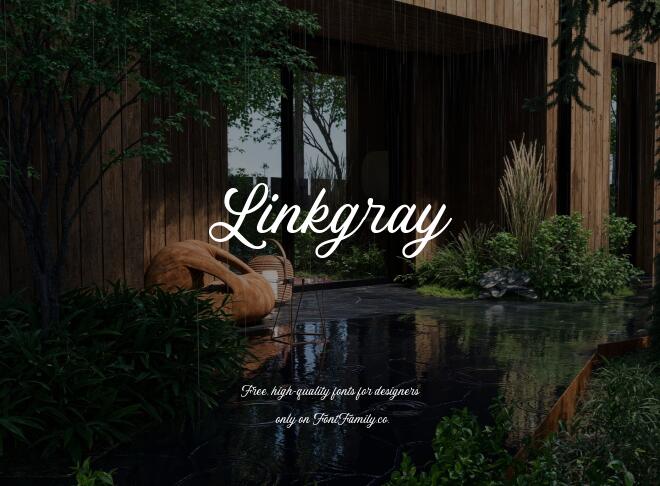Linkgray Font