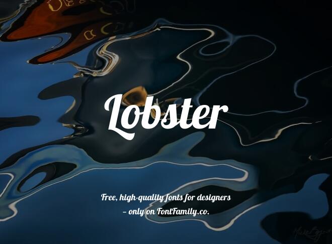Lobster Font