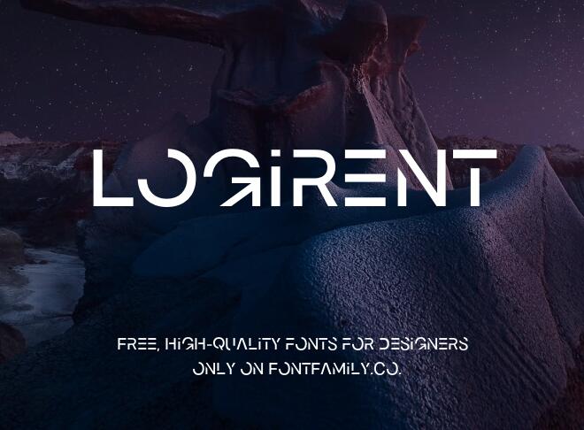 Logirent Font
