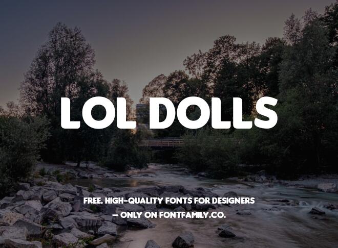 Lol Dolls Font