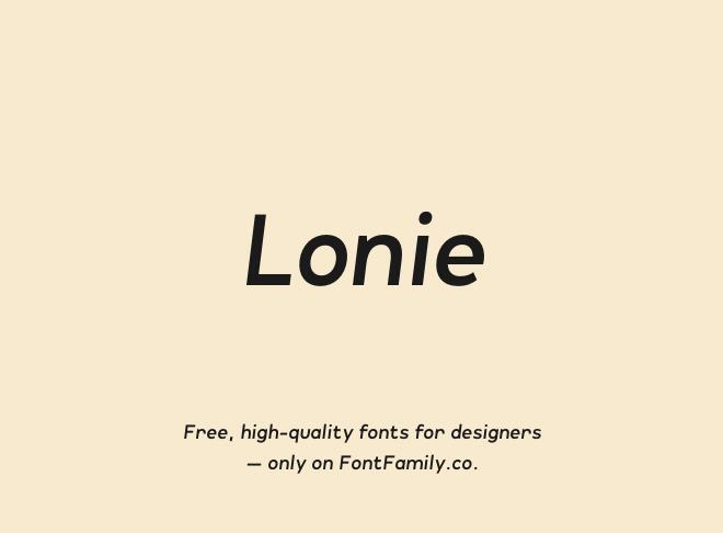 Lonie Font