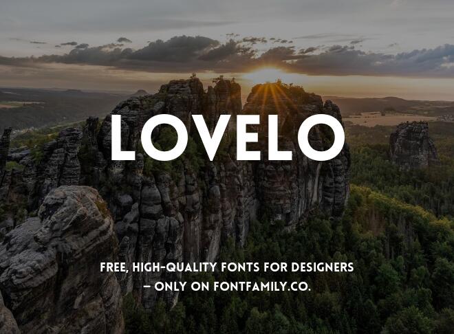 Lovelo Font