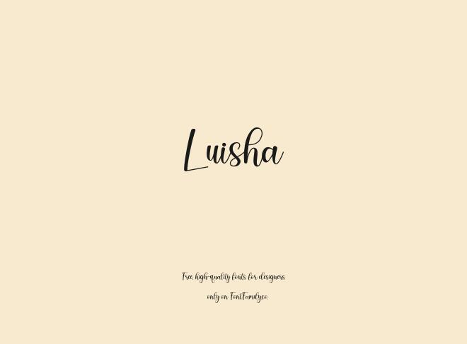 Luisha Font