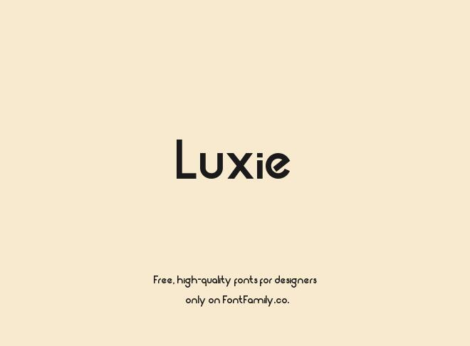 Luxie Font