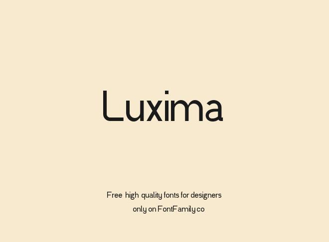 Luxima Font