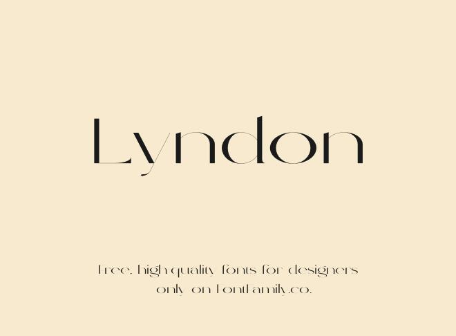 Lyndon Font
