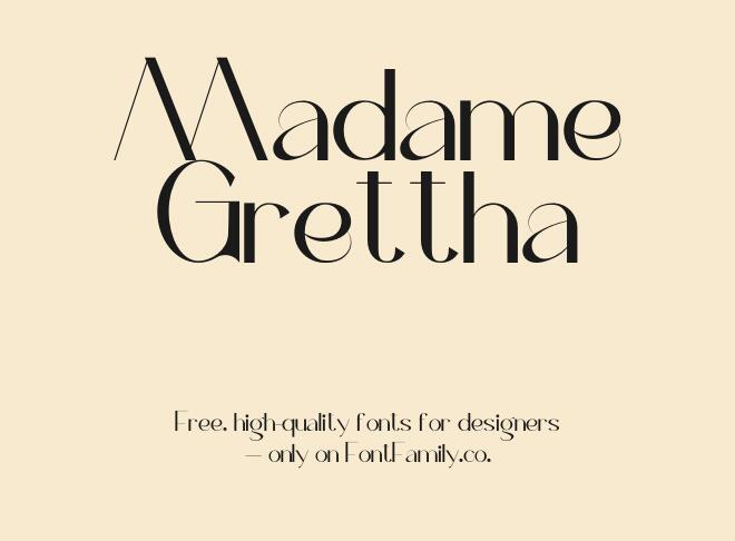 Madame Grettha Font