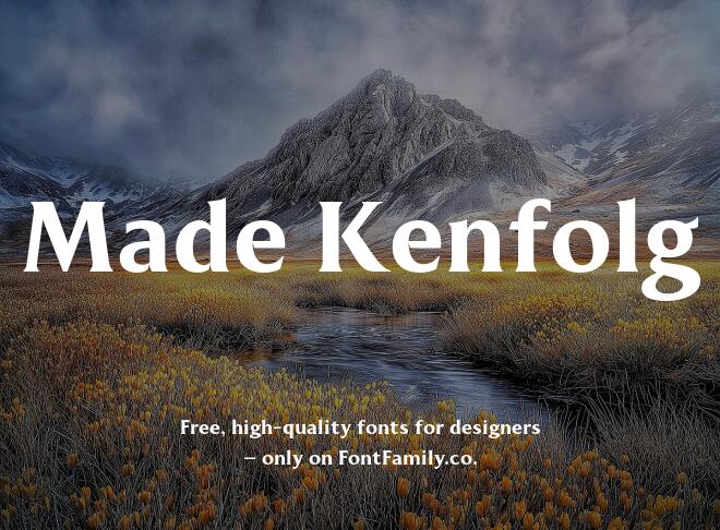 Made Kenfolg Font