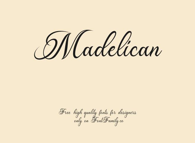 Madelican Font