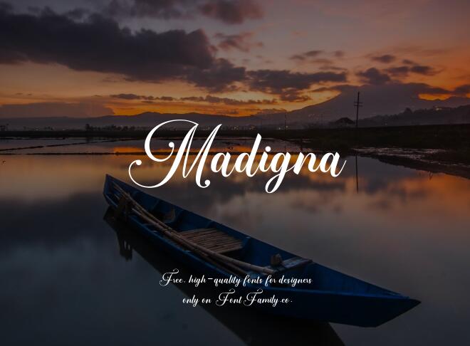 Madigna Font
