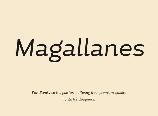 Magallanes Font