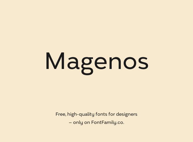 Magenos Font