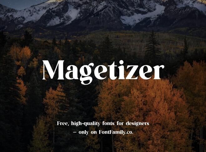 Magetizer Font
