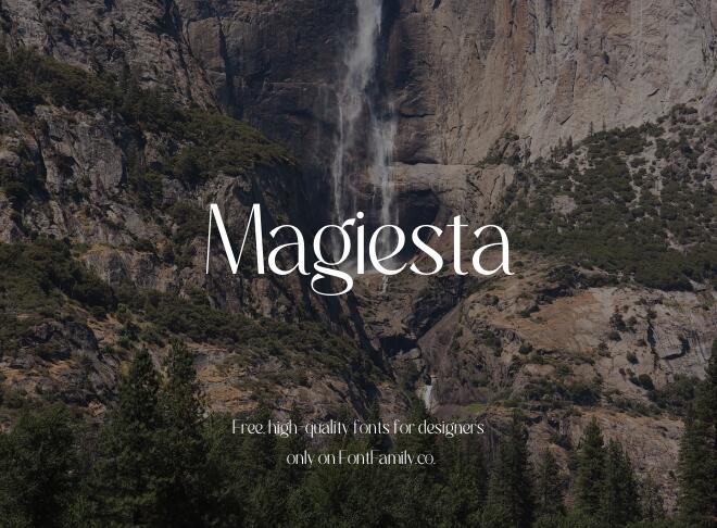 Magiesta Font