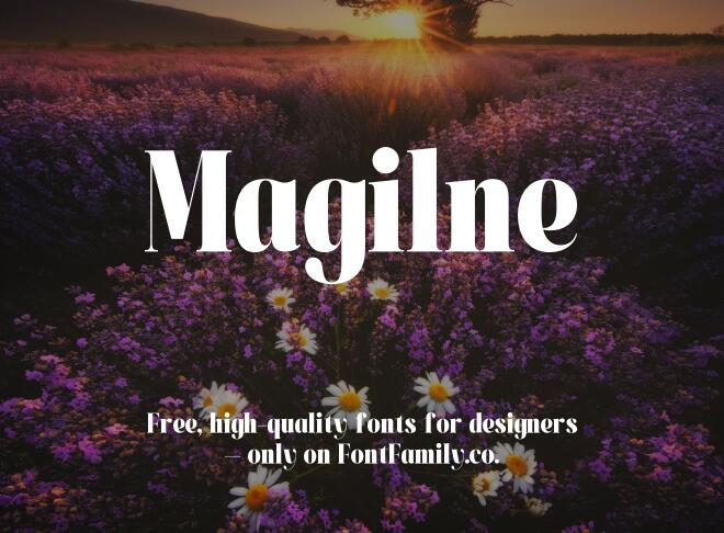 Magilne Font