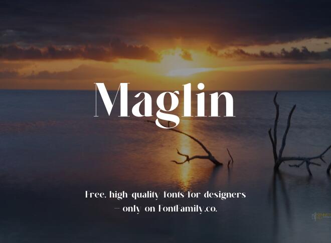 Maglin Font