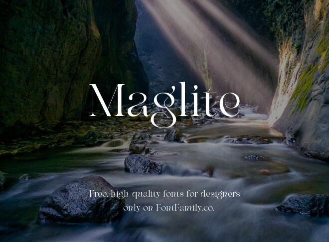 Maglite Font