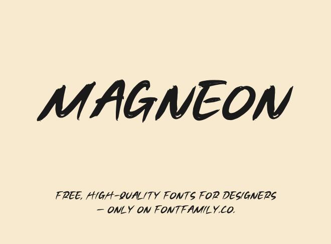 Magneon Font