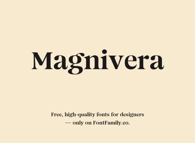 Magnivera Font