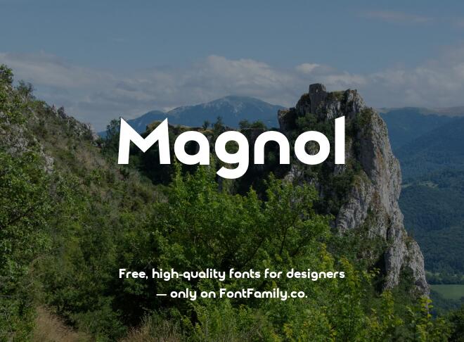 Magnol Font