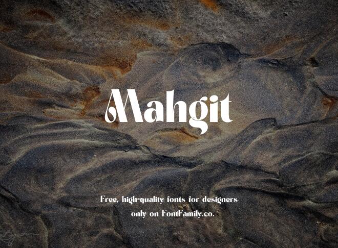 Mahgit Font
