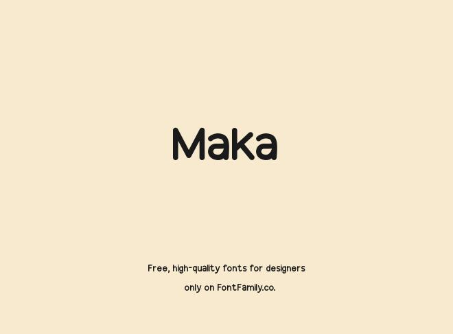 Maka Font