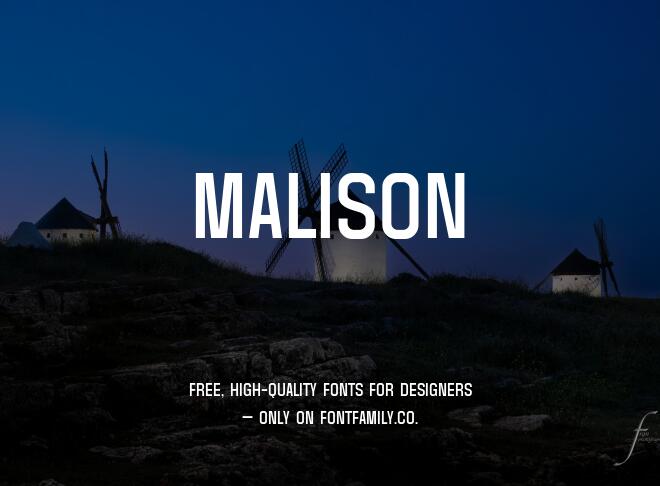 Malison Font