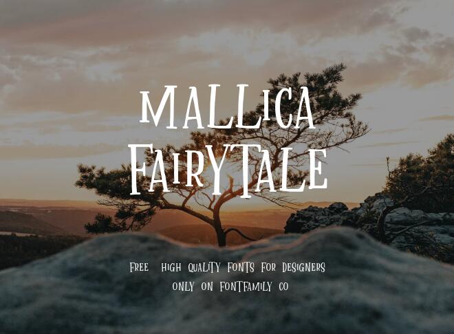 Mallica Fairytale Font
